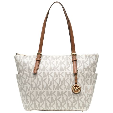 michael kors white patten leather bag|genuine leather Michael Kors purses.